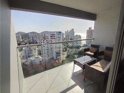 Apartamento de 2 alcobas en venta en Rodadero Reservado, Santa Marta, 90 m² · foto 17 de 20