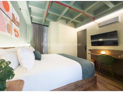 Apartaestudio en venta en Laureles, Medellín, 18 m² · foto 2 de 5