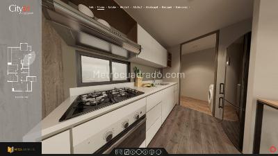 Apartamento de 2 alcobas en venta en Laureles, Medellín, 66 m² · foto 4 de 17