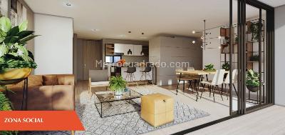 Apartamento de 2 alcobas en venta en Laureles, Medellín, 66 m² · foto 10 de 17