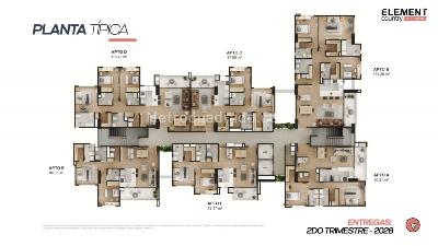 Apartamento de 2 alcobas en venta en La Asomadera 2, Medellín, 78 m² · foto 12 de 13
