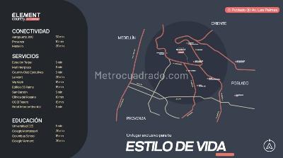 Apartamento de 2 alcobas en venta en La Asomadera 2, Medellín, 78 m² · foto 3 de 13