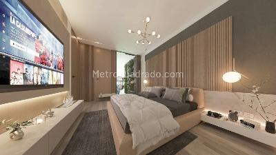 Apartamento de 3 alcobas en venta en Conquistadores, Medellín, 91 m² · foto 3 de 12