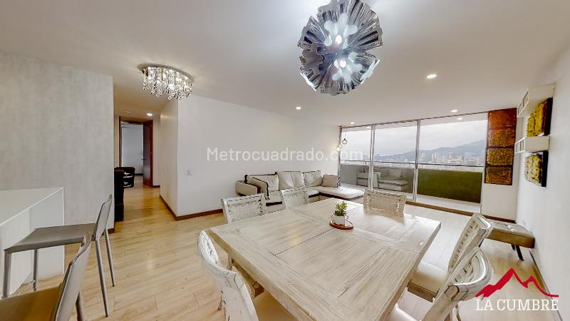 Apartamento Amoblado de 3 Alcobas en Arriendo en Loma de los González - 9
