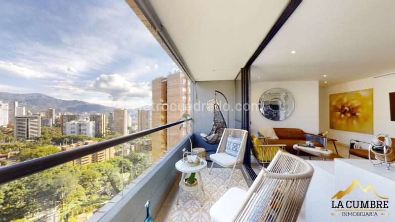 Apartamento Amoblado de 2 Alcobas en Arriendo en Loma de los Gonzalez - 2