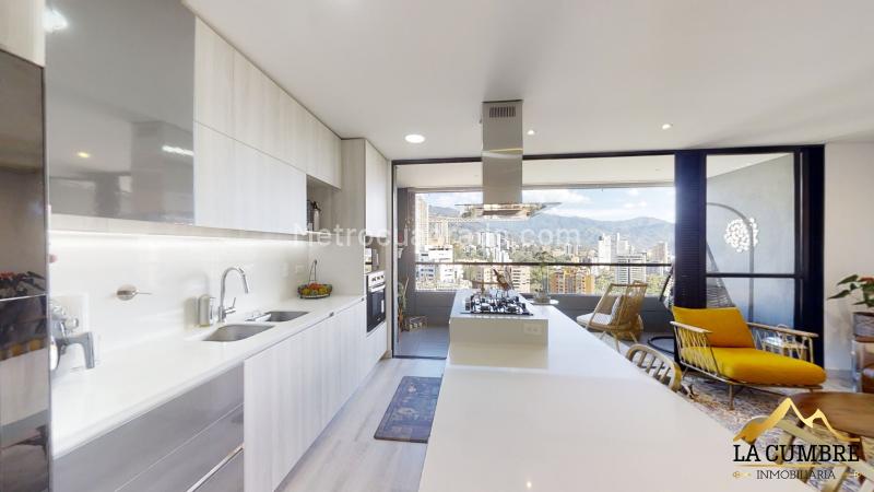 Apartamento Amoblado de 2 Alcobas en Arriendo en Loma de los Gonzalez - 7