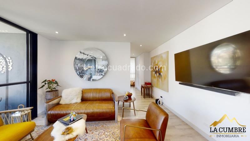 Apartamento Amoblado de 2 Alcobas en Arriendo en Loma de los Gonzalez - 9