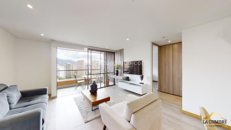 Furnished 1BR Studio Apartment with 2 Baths in El Poblado Los Balsos - 7