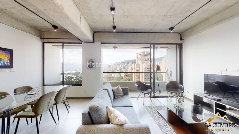 Apartamento Amoblado de 2 Alcobas en Loma de Los Parra - 2