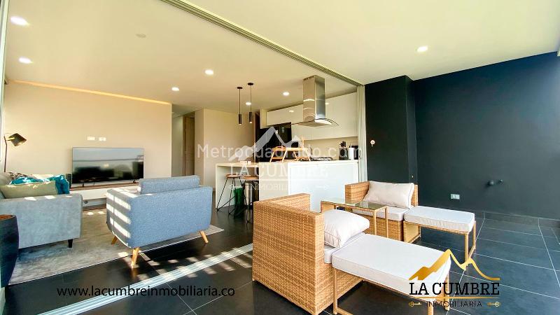 Apartamento Amoblado de 2 Alcobas en El Poblado Los Balsos - 3