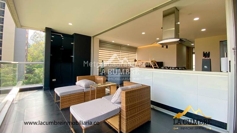 Apartamento Amoblado de 2 Alcobas en El Poblado Los Balsos - 5