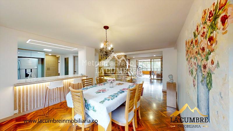 Apartamento amoblado de 3 alcobas en El Tesoro, El Poblado - 2