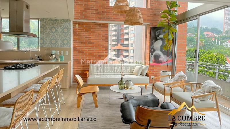 Apartamento Dúplex de 2 Alcobas en El Tesoro, El Poblado - 3