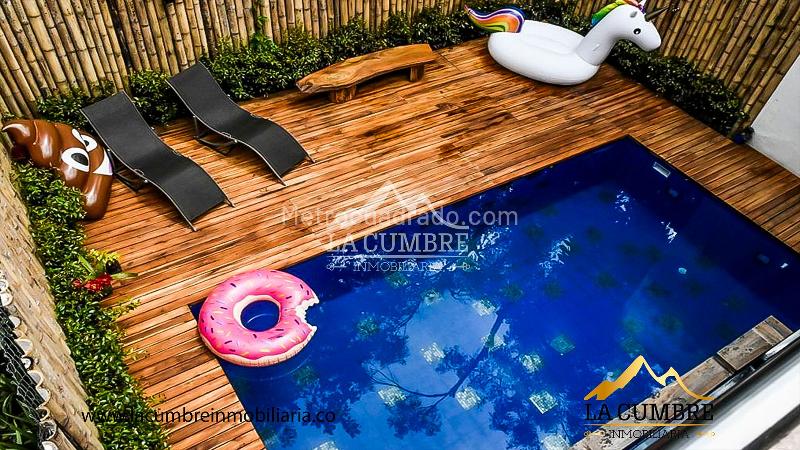 Casa Amoblada de 4 Alcobas con Piscina en El Tesoro - 3