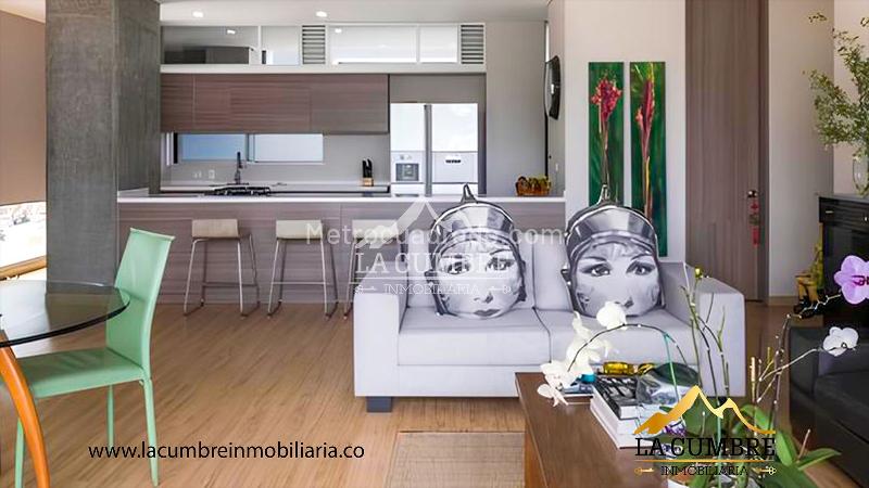 Apartamento Moderno de 2 Alcobas con Piscina en Loma de Los Parra - 4