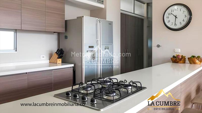Apartamento Moderno de 2 Alcobas con Piscina en Loma de Los Parra - 5