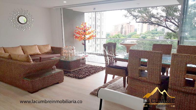 Apartamento Amoblado de 3 Alcobas con Parqueadero Doble en Santa María