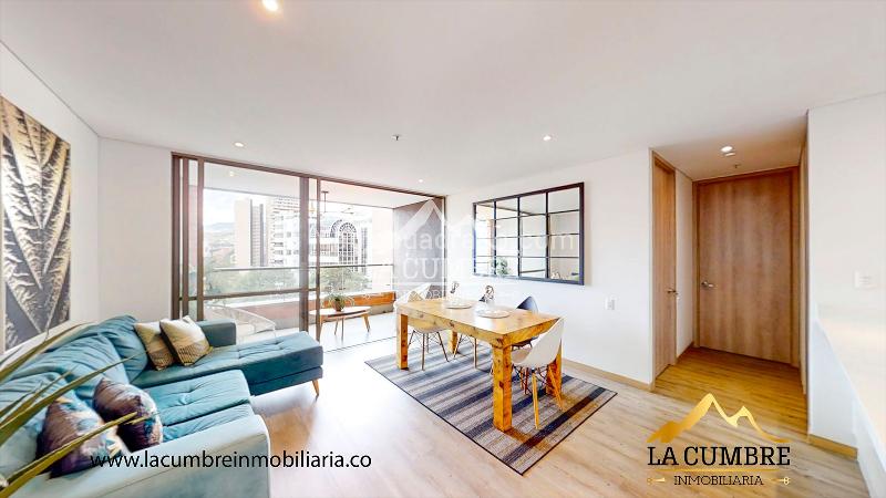 Apartamento Amoblado de 2 Alcobas en El Poblado Los Balsos - 3