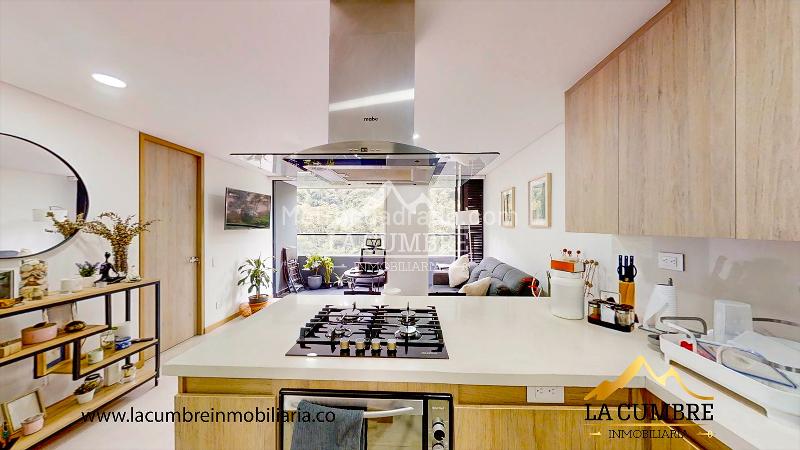 Apartamento Amoblado de 1 Alcoba en El Poblado Las Palmas - 5