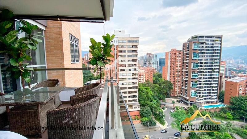 Apartamento Amoblado de 3 Alcobas con 4 Parqueaderos en El Poblado - 5