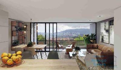 Apartamento de 2 alcobas en venta en Naranjal, Medellín, 66 m² · foto 1 de 11
