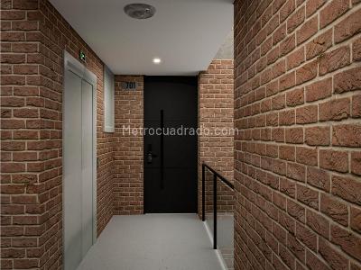 Apartaestudio en venta en Los Colores, Medellín, 37 m² · foto 19 de 20