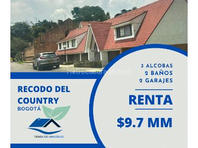 Casa en Arriendo, Recodo Del Country, Bogotá D.C.