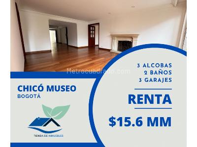 Apartamento en Arriendo, Chico Reservado, Bogotá D.C.