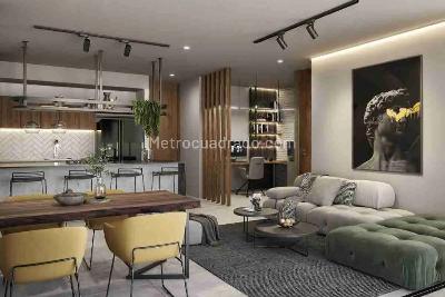 Apartamento de 2 alcobas en venta en V, Sabaneta, 60 m² · foto 3 de 9