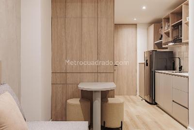 Apartamento de 1 alcoba en arriendo en Laureles, Medellín, 37 m² · foto 5 de 16