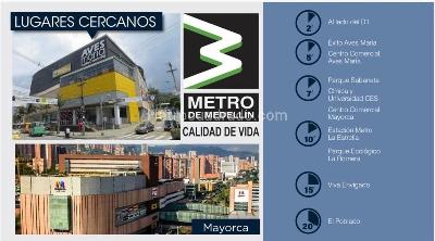 Apartamento de 3 alcobas en venta en Las Lomitas, Sabaneta, 90 m² · foto 17 de 17