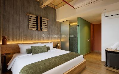 Apartamento de 1 alcoba en venta en El Poblado Provenza, Medellín, 19 m² · foto 5 de 7