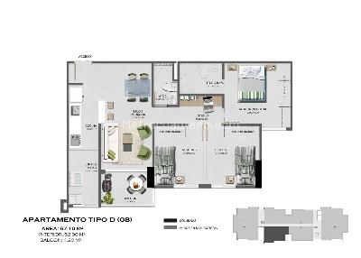 Apartamento en venta en Santa Maria No 1, Itagüí · foto 8 de 9