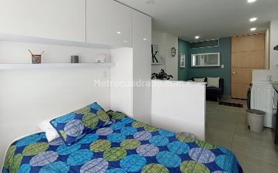 Apartamento de 1 alcoba en arriendo en Niza, Bogotá, 21 m² · foto 5 de 6