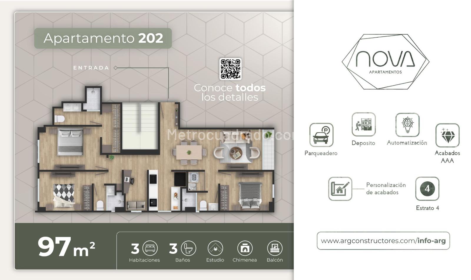 Apartamento en Venta  ANDES NORTE