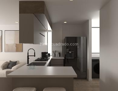 Apartamento de 2 alcobas en venta en Andes Norte, Bogotá, 75 m² · foto 3 de 10