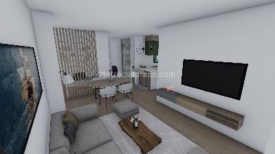 Apartamento de 2 alcobas en venta en Andes Norte, Bogotá, 64 m² · foto 5 de 8
