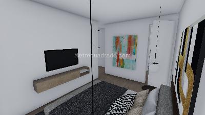 Apartamento de 2 alcobas en venta en Andes Norte, Bogotá, 64 m² · foto 6 de 8