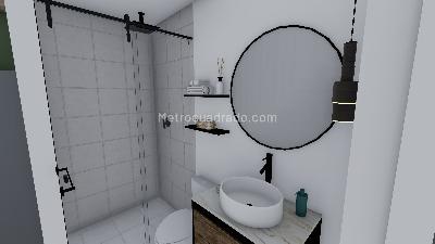 Apartamento de 2 alcobas en venta en Andes Norte, Bogotá, 64 m² · foto 7 de 8