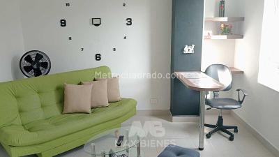 Apartaestudio en arriendo en Los Pinos, Medellín, 37 m² · foto 4 de 10