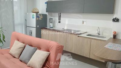 Apartaestudio en arriendo en Los Pinos, Medellín, 37 m² · foto 2 de 9