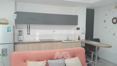 Apartaestudio en arriendo en Los Pinos, Medellín, 37 m² · foto 3 de 9