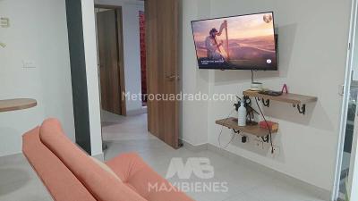Apartaestudio en arriendo en Los Pinos, Medellín, 37 m² · foto 6 de 9