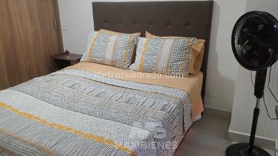 Apartaestudio en arriendo en Los Pinos, Medellín, 37 m² · foto 7 de 9