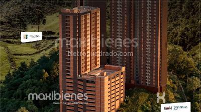 Apartamento de 3 alcobas en venta en Vereda Pan De Azucar, Sabaneta, 55 m² · foto 2 de 6