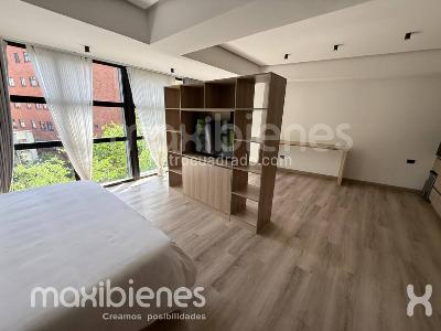 Apartaestudio en arriendo en El Poblado, Medellín, 37 m² · foto 5 de 7