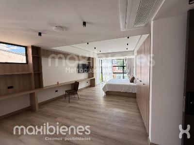 Apartaestudio en arriendo en El Poblado, Medellín, 37 m² · foto 2 de 7