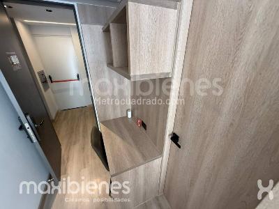Apartaestudio en arriendo en El Poblado, Medellín, 35 m² · foto 5 de 6