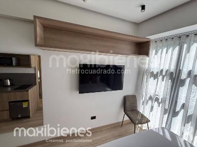 Apartaestudio en arriendo en El Poblado, Medellín, 35 m² · foto 2 de 6