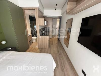 Apartaestudio en arriendo en El Poblado, Medellín, 35 m² · foto 3 de 6